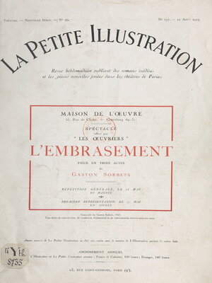 cover image of L'embrasement